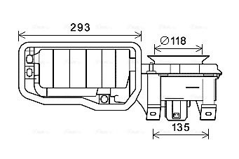 AVA QUALITY COOLING Salongipuhur RT8596